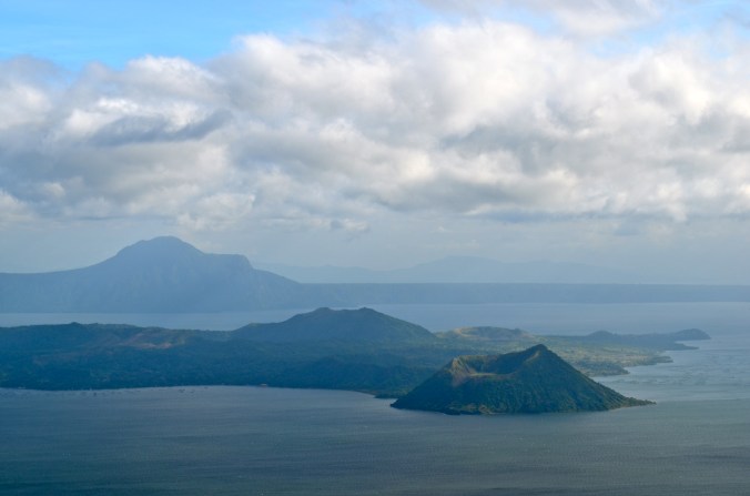 View from a hotel in Tagaytay. 
