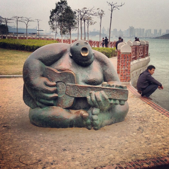 Gulangyu is also home to an art college.