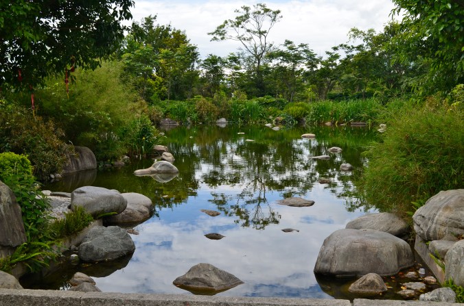 It was refreshing to see some clear ponds and streams of water in Dali. I'm not used to that in Beijing. 