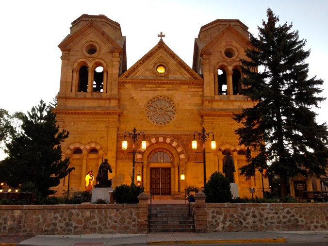 The Cathedral Basilica of Saint Francis of Assisi.