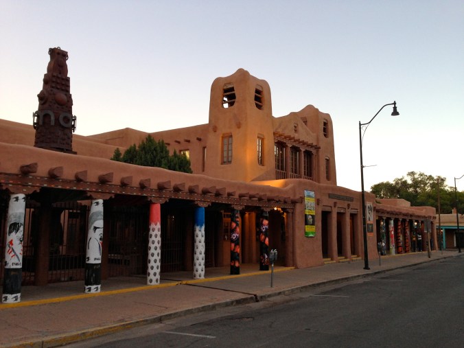 Santa Fe's historic adobe architecture. 