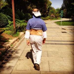 The Beijing summer look for men that never goes out of style. 