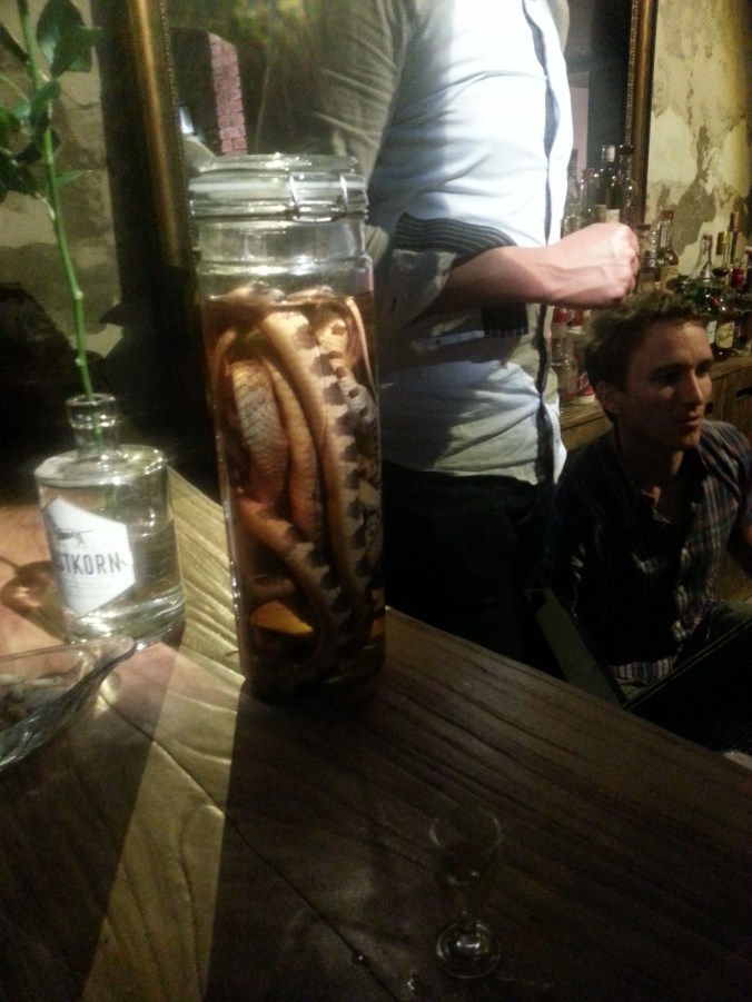 The snake-infused baijiu is not for everyone.