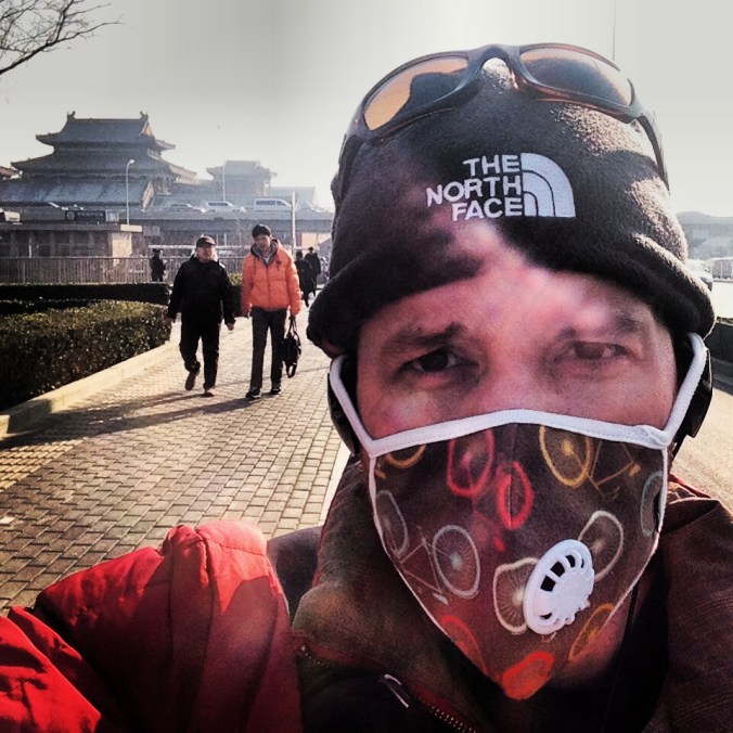 Pollution masks have become a necessity in the capital. I started wearing them a couple of years, after I noticed that I was getting sore throat and coughs more frequently.