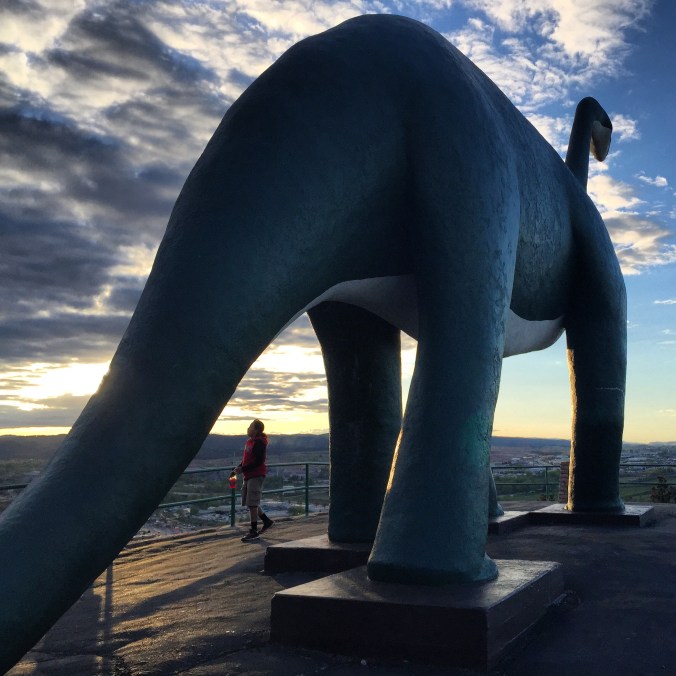 Dinosaur Park, overlooking Rapid City. 